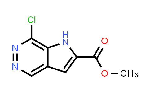 CAS No. 1200284-96-3, Methyl 7-chloro-1H-pyrrolo[2,3-d]pyridazine-2-carboxylate