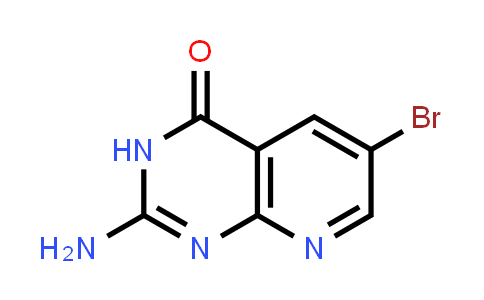 CAS No. 120040-42-8, 2-Amino-6-bromopyrido[2,3-d]pyrimidin-4(3H)-one