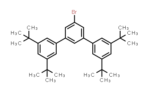 CAS No. 120046-02-8, 5'-Bromo-3,3'',5,5''-tetra-tert-butyl-1,1':3',1''-terphenyl