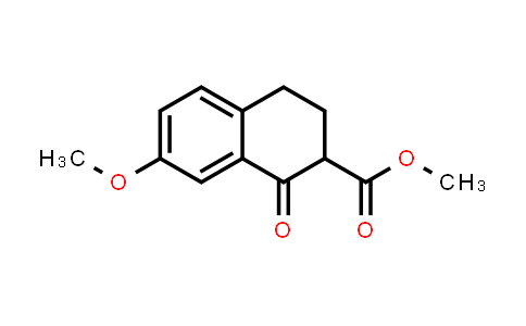 CAS No. 120072-87-9, Methyl 7-methoxy-1-oxo-1,2,3,4-tetrahydronaphthalene-2-carboxylate