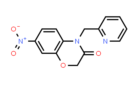 CAS No. 120101-66-8, 7-Nitro-4-(pyridin-2-ylmethyl)-2H-benzo[b][1,4]oxazin-3(4H)-one