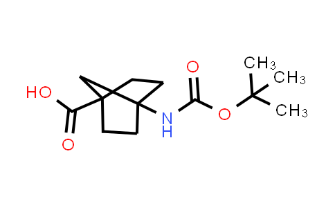CAS No. 1201186-86-8, 4-[[(1,1-Dimethylethoxy)carbonyl]amino]bicyclo[2.2.1]heptane-1-carboxylic acid