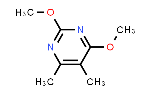 CAS No. 120129-83-1, 2,4-Dimethoxy-5,6-dimethylpyrimidine