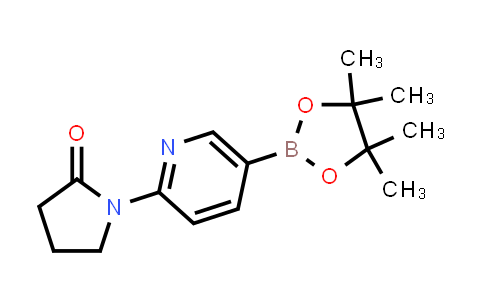 CAS No. 1201644-51-0, 1-(5-(4,4,5,5-Tetramethyl-1,3,2-dioxaborolan-2-yl)pyridin-2-yl)pyrrolidin-2-one