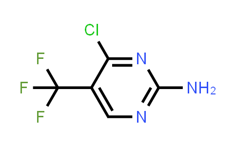 CAS No. 1201657-24-0, 4-Chloro-5-(trifluoromethyl)pyrimidin-2-amine