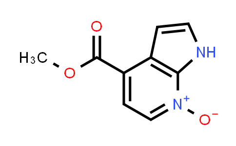 CAS No. 1201748-37-9, 1H-Pyrrolo[2,3-b]pyridine-4-carboxylic acid, methyl ester, 7-oxide