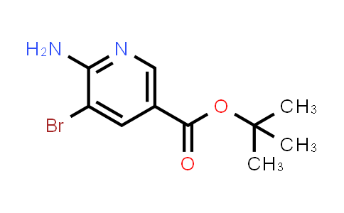 CAS No. 1201786-72-2, tert-Butyl 6-amino-5-bromonicotinate