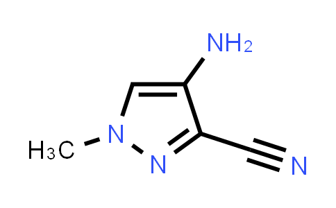 CAS No. 1201935-84-3, 4-Amino-1-methyl-1h-pyrazole-3-carbonitrile