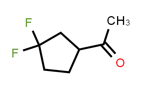 CAS No. 1202077-00-6, 1-(3,3-Difluorocyclopentyl)ethanone