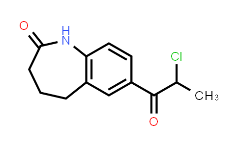 CAS No. 120223-94-1, 2H-1-Benzazepin-2-one, 7-(2-chloro-1-oxopropyl)-1,3,4,5-tetrahydro-