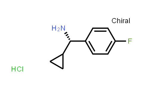 CAS No. 1202478-48-5, (S)-Cyclopropyl(4-fluorophenyl)methanamine hydrochloride