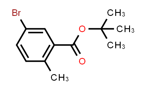 CAS No. 1202551-75-4, tert-Butyl 5-bromo-2-methylbenzoate