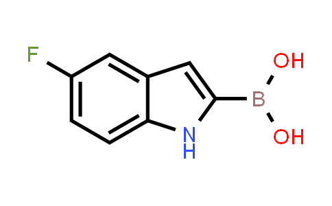 CAS No. 1202709-15-6, (5-Fluoro-1H-indol-2-yl)boronic acid