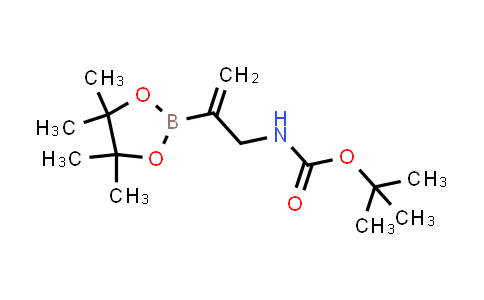 CAS No. 1202794-01-1, tert-Butyl (2-(4,4,5,5-tetramethyl-1,3,2-dioxaborolan-2-yl)allyl)carbamate