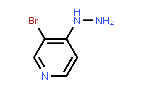 CAS No. 1202941-04-5, 3-Bromo-4-hydrazinylpyridine