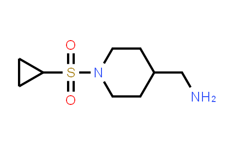 CAS No. 1202975-17-4, [1-(Cyclopropanesulfonyl)piperidin-4-yl]methanamine