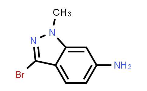 CAS No. 1203181-56-9, 3-Bromo-1-methyl-1H-indazol-6-amine