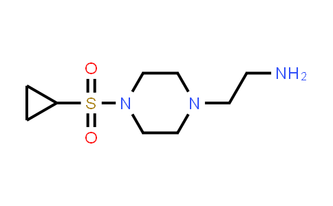 CAS No. 1203389-70-1, 2-(4-Cyclopropylsulfonylpiperazin-1-yl)ethanamine