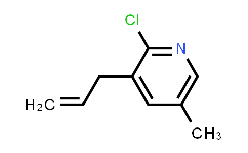 CAS No. 1203498-97-8, 3-Allyl-2-chloro-5-methylpyridine