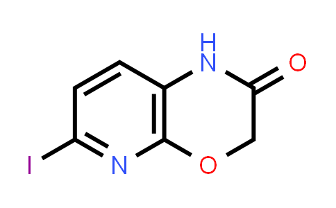 CAS No. 1203499-25-5, 6-Iodo-1H-pyrido[2,3-b][1,4]oxazin-2(3H)-one