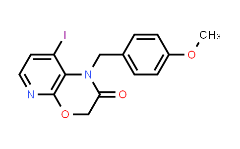 CAS No. 1203499-36-8, 8-Iodo-1-(4-methoxybenzyl)-1H-pyrido[2,3-b][1,4]oxazin-2(3H)-one