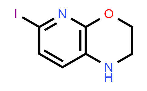 CAS No. 1203499-61-9, 6-Iodo-2,3-dihydro-1H-pyrido[2,3-b][1,4]oxazine