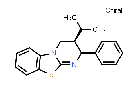 CAS No. 1203507-02-1, (2S,3R)-3,4-Dihydro-3-isopropyl-2-phenyl-2H-pyrimido[2,1-b]benzothiazole