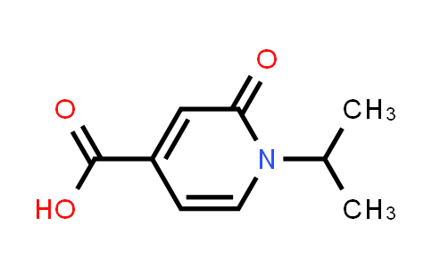 CAS No. 1203544-02-8, 2-Oxo-1-(propan-2-yl)-1,2-dihydropyridine-4-carboxylic acid