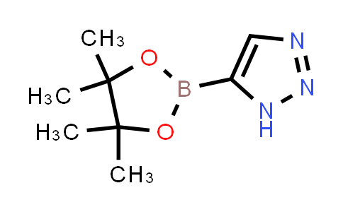 CAS No. 1203672-88-1, 5-(4,4,5,5-Tetramethyl-1,3,2-dioxaborolan-2-yl)-1H-1,2,3-triazole