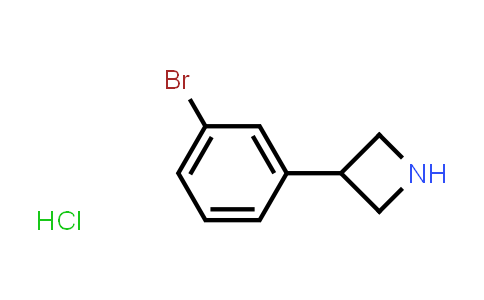 CAS No. 1203683-81-1, 3-(3-Bromophenyl)azetidine hydrochloride