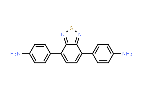 CAS No. 1203707-77-0, 4,4'-(Benzo[c][1,2,5]thiadiazole-4,7-diyl)dianiline