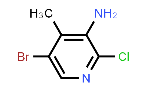 CAS No. 1204231-59-3, 5-Bromo-2-chloro-4-methylpyridin-3-amine