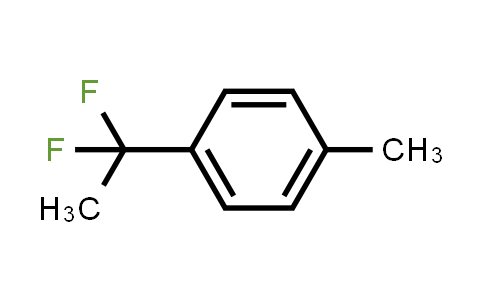 CAS No. 1204295-65-7, 1-(1,1-Difluoroethyl)-4-methylbenzene