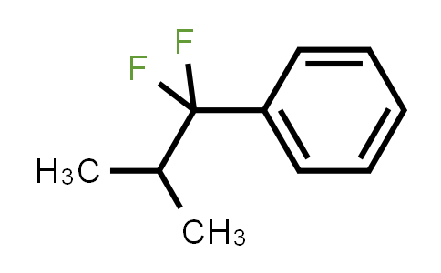 CAS No. 1204295-83-9, (1,1-Difluoro-2-methylpropyl)benzene