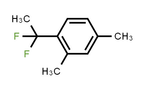 CAS No. 1204295-93-1, 1-(1,1-Difluoroethyl)-2,4-dimethylbenzene