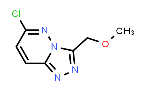 CAS No. 1204296-35-4, 6-Chloro-3-(methoxymethyl)[1,2,4]triazolo[4,3-b]pyridazine