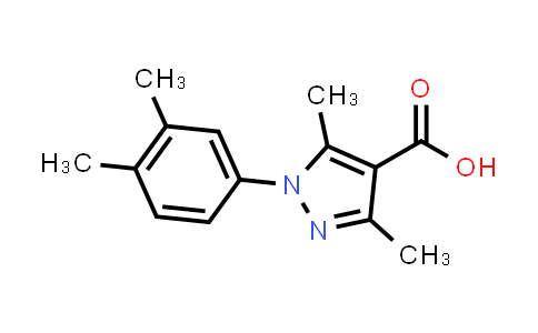 CAS No. 1204297-04-0, 1-(3,4-Dimethylphenyl)-3,5-dimethyl-1H-pyrazole-4-carboxylic acid