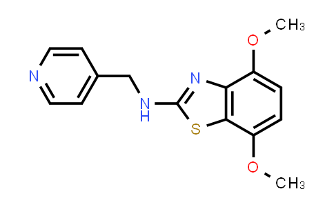 CAS No. 1204297-16-4, 4,7-Dimethoxy-N-(pyridin-4-ylmethyl)benzo[d]thiazol-2-amine