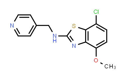 CAS No. 1204297-22-2, 7-Chloro-4-methoxy-N-(pyridin-4-ylmethyl)benzo[d]thiazol-2-amine