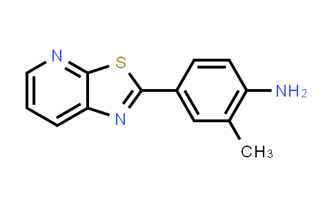 CAS No. 1204297-68-6, (2-Methyl-4-[1,3]thiazolo[5,4-b]pyridin-2-ylphenyl)amine