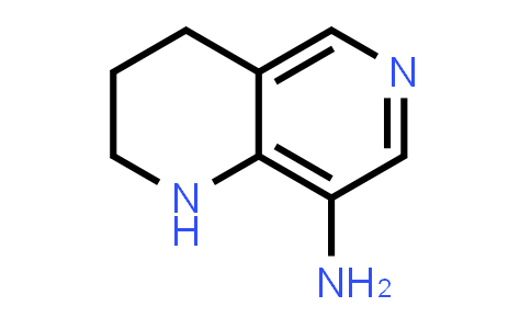 CAS No. 1204297-84-6, 1,2,3,4-Tetrahydro-1,6-naphthyridin-8-amine