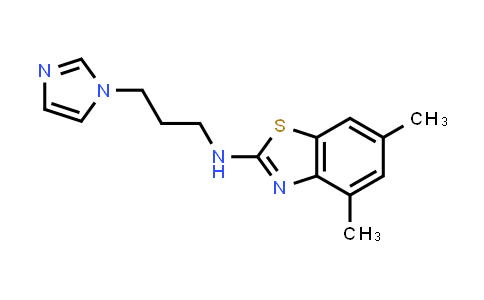 CAS No. 1204297-87-9, N-[3-(1H-imidazol-1-yl)propyl]-4,6-dimethyl-1,3-benzothiazol-2-amine