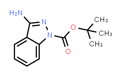 CAS No. 1204298-58-7, tert-Butyl 3-amino-1H-indazole-1-carboxylate