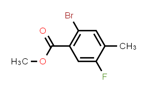 CAS No. 1204304-98-2, Methyl 2-bromo-5-fluoro-4-methylbenzoate