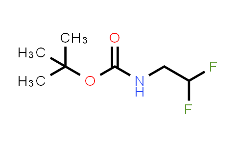 CAS No. 1204333-50-5, tert-Butyl (2,2-difluoroethyl)carbamate