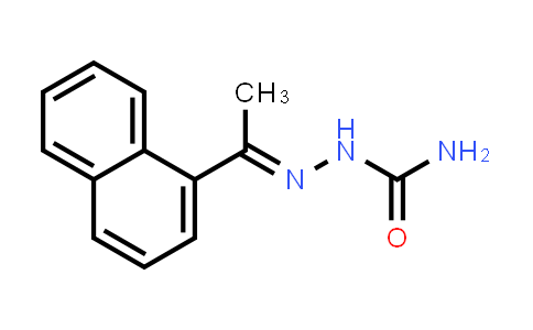 CAS No. 120446-09-5, 2-(1-(Naphthalen-1-yl)ethylidene)hydrazine-1-carboxamide