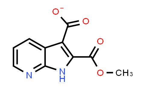 CAS No. 1204475-85-3, 1H-Pyrrolo[2,3-b]pyridine-2,3-dicarboxylic acid, 2-methyl ester