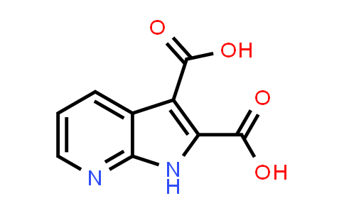 CAS No. 1204475-86-4, 1H-Pyrrolo[2,3-b]pyridine-2,3-dicarboxylic acid