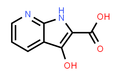 CAS No. 1204475-87-5, 1H-Pyrrolo[2,3-b]pyridine-2-carboxylic acid, 3-hydroxy-