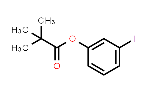 CAS No. 1204517-76-9, 3-Iodophenyl pivalate